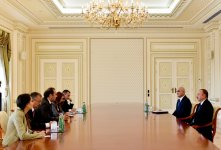Prezident İlham Əliyev Serbiya Baş nazirinin müavinini qəbul edib (FOTO)