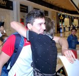Avropa Yarışlarında uğurla çıxış etmiş idmançılarımız vətənə dönüblər (FOTO)