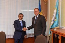 Azərbaycan-Ukrayna Beynəlxalq Alyansın rəhbəri Sumı şəhərinin meri ilə görüşüb (FOTO)