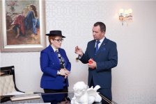 Nuridə Qurbanova Rusiya Akademiyasının medalı ilə mükafatlandırılıb (FOTO)