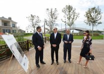 Prezident İlham Əliyev və xanımı məktəb kompleksinin və Qolf klubunun açılışında iştirak ediblər (FOTO)