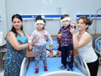 Heydər Əliyev Fondunun dəstəyi ilə eşitmə qüsurlu şəxslər üzərində koxlear implantasiya əməliyyatları aparılır (FOTO)