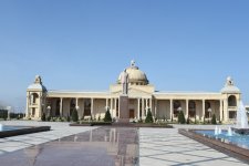 Prezident İlham Əliyev Ucar rayonuna səfərə gəlib (FOTO)