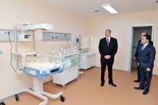 Ucar Rayon Mərkəzi Xəstəxanasının yeni binası istifadəyə verilib (FOTO)