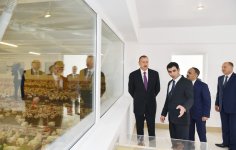 Prezident İlham Əliyev Ucarda quş kəsimi və broyler fabriklərinin fəaliyyəti ilə tanış olub (FOTO)