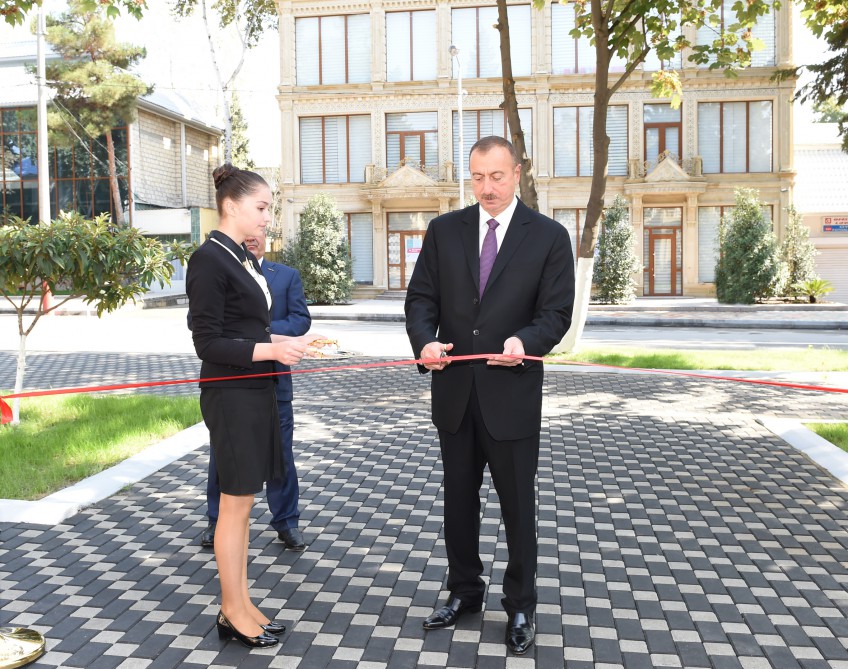 Azərbaycan Prezidenti Göyçayda Şahmat Məktəbinin açılışında iştirak edib (FOTO)