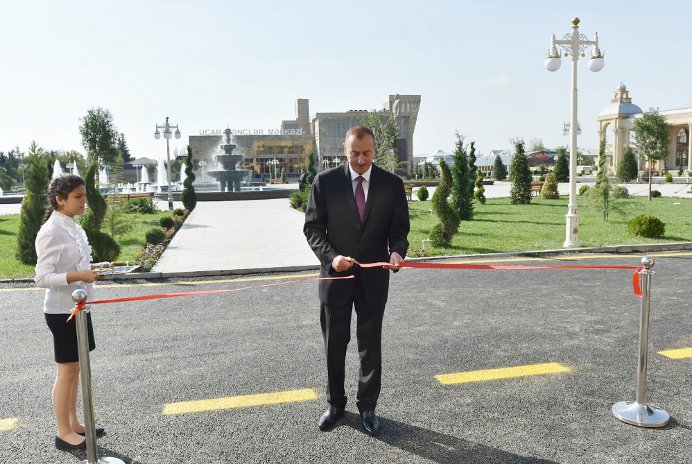Ucar Tarix-Diyarşünaslıq Muzeyi yeni binada fəaliyyətə başlayıb (FOTO)