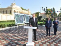 Göyçay şəhərinə təmiz içməli suyun verilməsinə başlanılıb (FOTO)