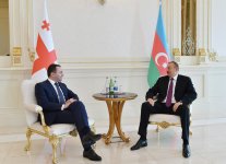 Prezident İlham Əliyev Gürcüstanın Baş nazirini qəbul edib