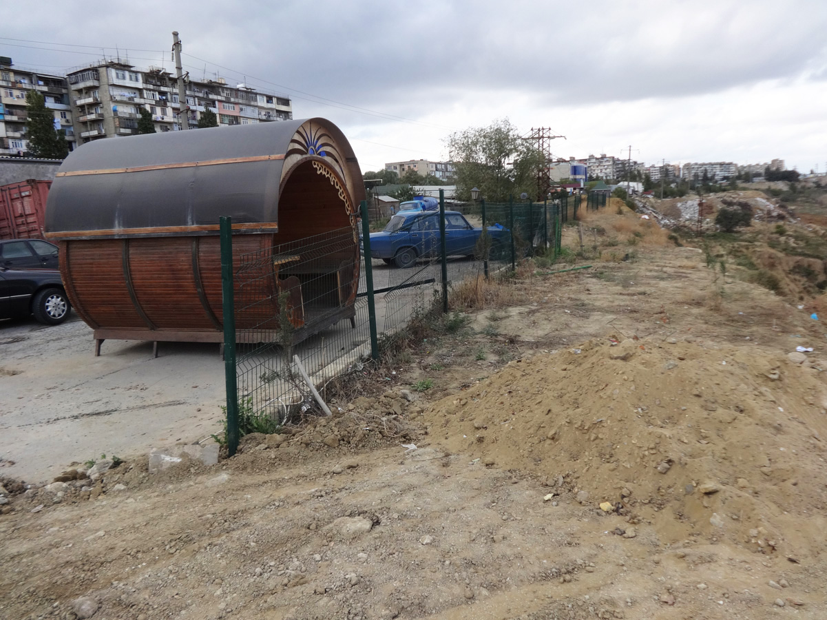 Paytaxtın şərqindəki təhlükəli sürüşmə zonasından FOTOREPORTAJ
