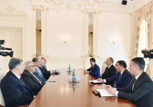Prezident İlham Əliyev İranın Şərqi Azərbaycan vilayətinin valisini qəbul edib (FOTO)
