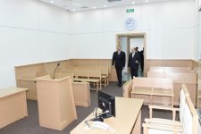Prezident İlham Əliyev Sabunçu Məhkəmə Kompleksinin açılışında iştirak edib (FOTO)