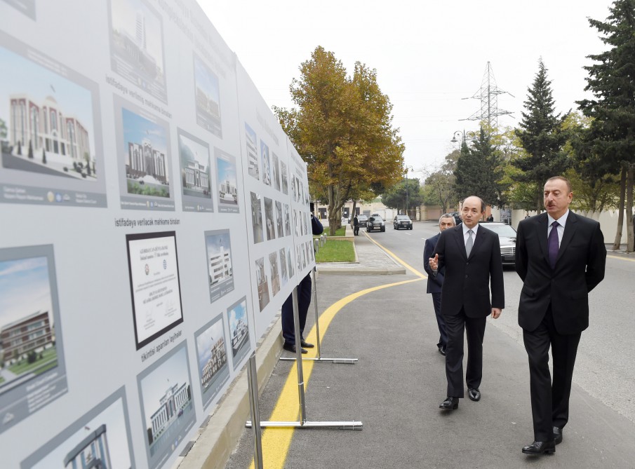 Prezident İlham Əliyev Sabunçu Məhkəmə Kompleksinin açılışında iştirak edib (FOTO)