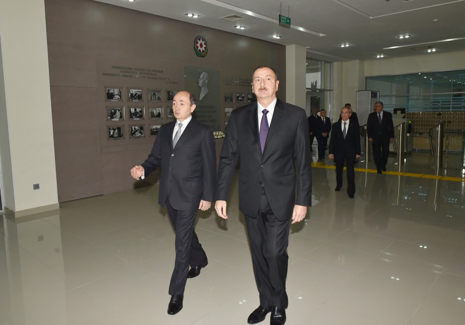 Prezident İlham Əliyev Sabunçu Məhkəmə Kompleksinin açılışında iştirak edib (FOTO)