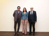 Heydər Əliyev Fondunun vitse-prezidenti Leyla Əliyeva “Bakı, mən səni sevirəm” kinolayihəsinin təqdimat mərasimində iştirak edib (FOTO)