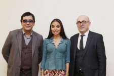 Heydər Əliyev Fondunun vitse-prezidenti Leyla Əliyeva “Bakı, mən səni sevirəm” kinolayihəsinin təqdimat mərasimində iştirak edib (FOTO)