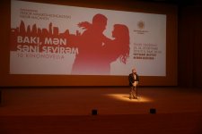 Heydər Əliyev Fondunun vitse-prezidenti Leyla Əliyeva “Bakı, mən səni sevirəm” kinolayihəsinin təqdimat mərasimində iştirak edib (FOTO)