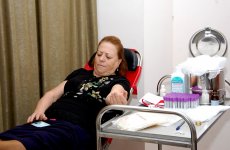 Azərbaycanda Aşura Günü ilə əlaqədar qanvermə aksiyası keçirilir (FOTO)