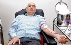 Azərbaycanda Aşura Günü ilə əlaqədar qanvermə aksiyası keçirilir (FOTO)