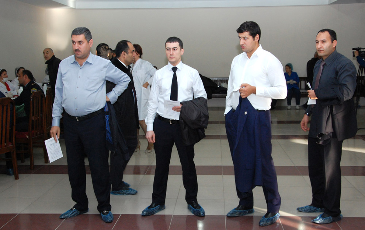 Azərbaycanda Aşura Günü ilə əlaqədar qanvermə aksiyası keçirilir (FOTO)