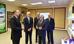 Sumqayıtda yüksək sıxlıqlı polietilen zavodunun təməli qoyulub (FOTO)