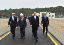 Sumqayıtda yüksək sıxlıqlı polietilen zavodunun təməli qoyulub (FOTO)