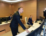 Prezident İlham Əliyev Ceyranbatan Ultrasüzgəcli Sutəmizləyici Qurğular Kompleksinin açılışında iştirak edib (FOTO)
