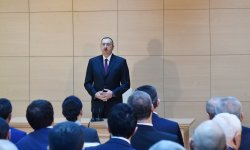 Prezident İlham Əliyev Ceyranbatan Ultrasüzgəcli Sutəmizləyici Qurğular Kompleksinin açılışında iştirak edib (FOTO)