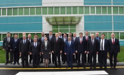 Prezident İlham Əliyev Ceyranbatan Ultrasüzgəcli Sutəmizləyici Qurğular Kompleksinin açılışında iştirak edib (FOTO)