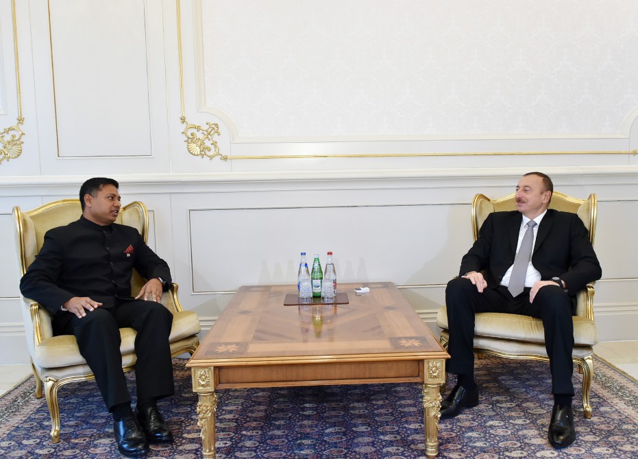 İlham Əliyev Misir və Hindistan səfirlərinin etimadnaməsini qəbul edib (ƏLAVƏ OLUNUB) (FOTO)