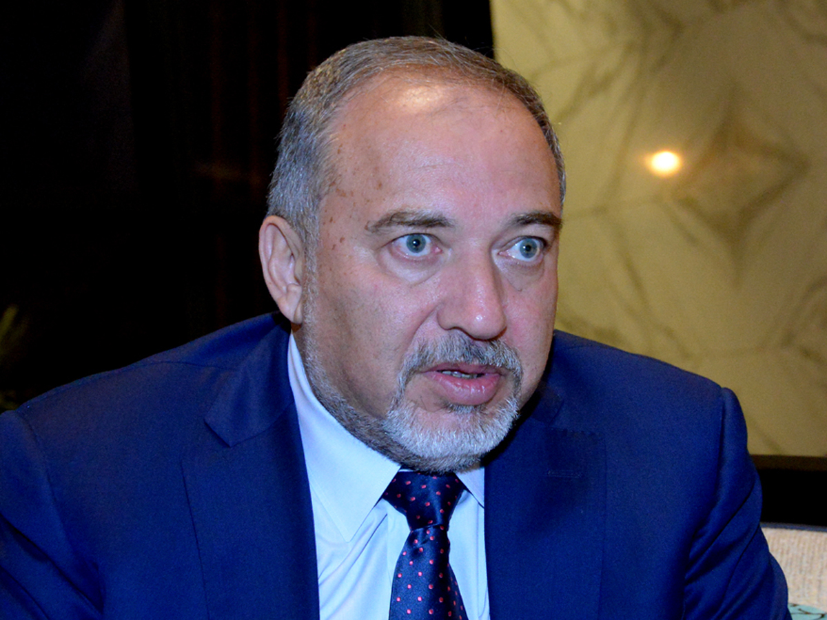 Aviqdor Liberman: Azərbaycanın Dağlıq Qarabağ münaqişəsində mövqeyi tam ədalətlidir