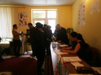 Məhbuslar səsvermə prosesində - Fotoreportaj