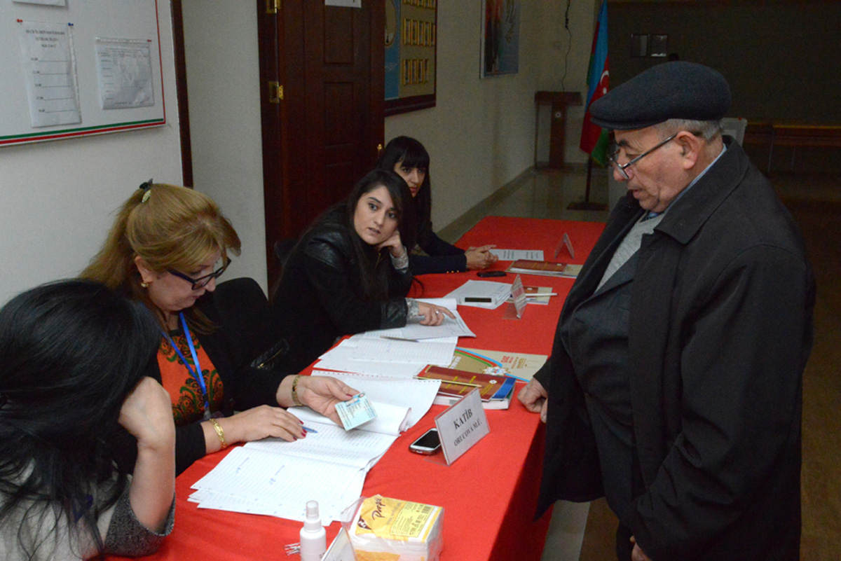 QDİƏT: Azərbaycanda əhalinin seçkilərə marağı olduqca yüksək idi