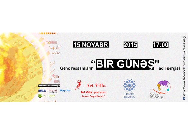 Bakıda rəssamların əl işlərindən ibarət sərgi keçiriləcək