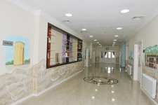 Şəkidə Heydər Əliyev Fondunun təşəbbüsü ilə tikilən uşaq bağçasında hər cür şərait yaradılıb (FOTO)