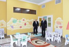 Şəkidə Heydər Əliyev Fondunun təşəbbüsü ilə tikilən uşaq bağçasında hər cür şərait yaradılıb (FOTO)
