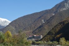 İlham Əliyev Şəkidə "Marxal" sanatoriya-istirahət kompleksində tikinti işlərinin gedişi ilə tanış olub (FOTO)