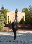 Prezident İlham Əliyev Zaqatala rayonuna səfərə gəlib (FOTO)