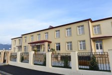 Heydər Əliyev Fondunun təşəbbüsü ilə Zaqatalada inşa edilən uşaq bağçası istifadəyə verilib (FOTO)