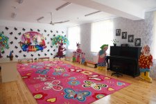 Heydər Əliyev Fondunun təşəbbüsü ilə Zaqatalada inşa edilən uşaq bağçası istifadəyə verilib (FOTO)