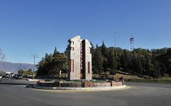 Yevlax-Balakən magistralının genişləndirilməsi işləri ilə tanışlıq (FOTO)