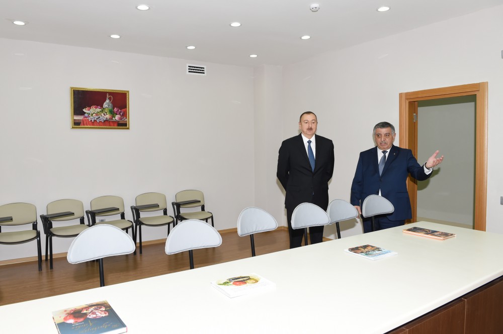 Prezident İlham Əliyev Zaqatala şəhərində Heydər Əliyev Mərkəzinin açılışında iştirak edib (FOTO)