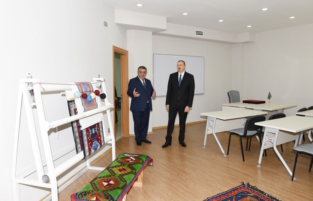 Prezident İlham Əliyev Zaqatala şəhərində Heydər Əliyev Mərkəzinin açılışında iştirak edib (FOTO)