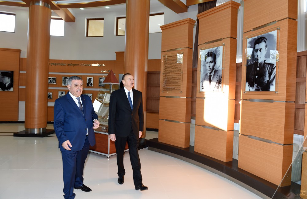 Prezident İlham Əliyev Zaqatala şəhərində Heydər Əliyev Mərkəzinin açılışında iştirak edib (FOTO)