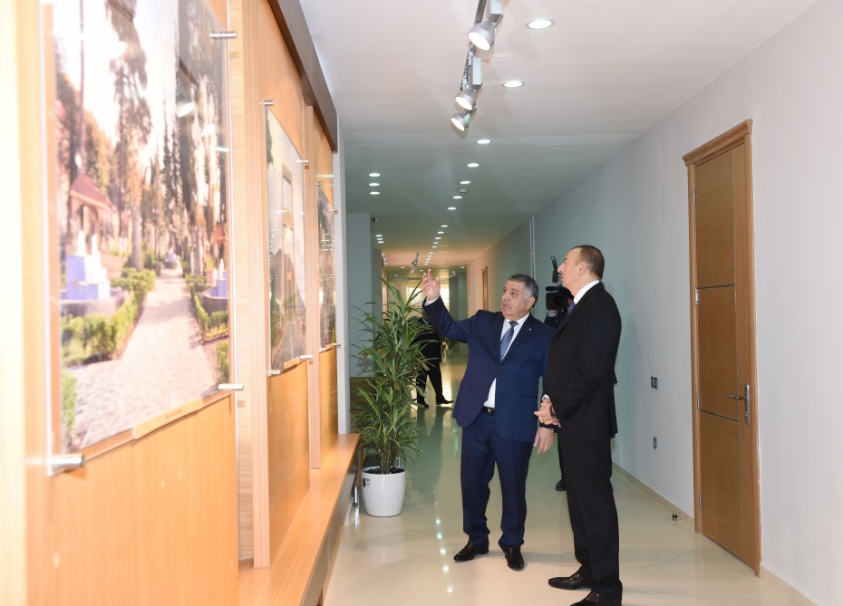 Prezident İlham Əliyev Zaqatala şəhərində Heydər Əliyev Mərkəzinin açılışında iştirak edib (FOTO)