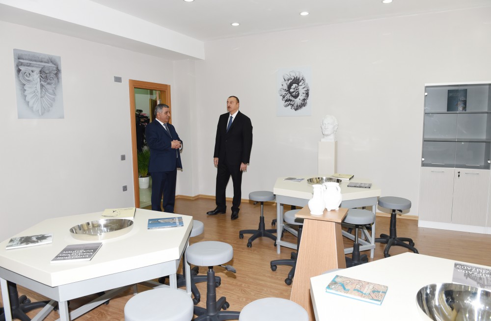 Prezident İlham Əliyev Zaqatala şəhərində Heydər Əliyev Mərkəzinin açılışında iştirak edib (FOTO)
