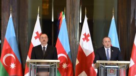 Prezident İlham Əliyev: Azərbaycanla Gürcüstanın əlaqələrinin təməlində xalqlarımızın birliyi, birgə tariximiz və qardaşlığımız dayanır