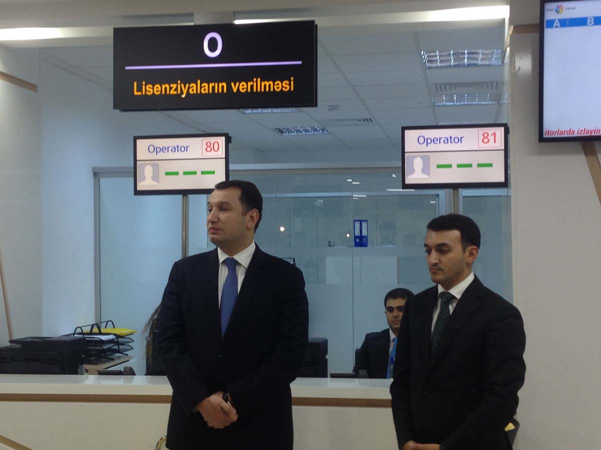 "ASAN xidmət" vasitəsilə lisenziyaların verilməsi prosesi başladı (ƏLAVƏ OLUNUB) (FOTO)