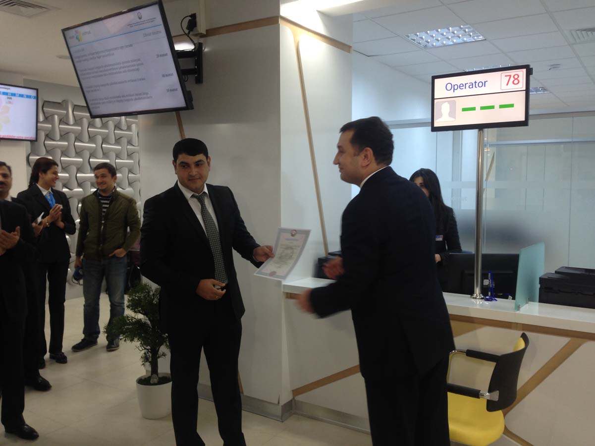 "ASAN xidmət" vasitəsilə lisenziyaların verilməsi prosesi başladı (ƏLAVƏ OLUNUB) (FOTO)