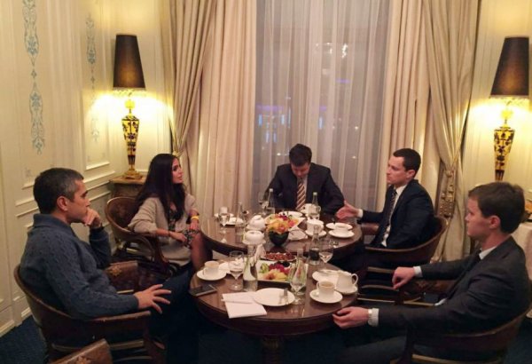 Leyla Əliyeva Rusiyanın Gənclər Məsələləri üzrə Federal Agentliyinin rəhbəri ilə görüşüb